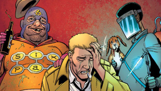 Ennis and Constantine reunite to poke fun at DC in <i>Sixpack And Dogwelder</i> #2